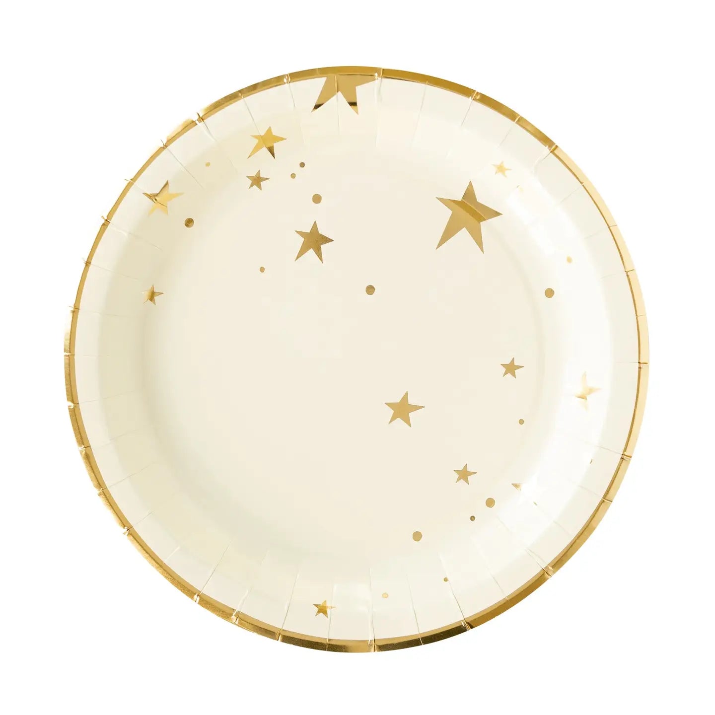 Neutral Star 9" Plates