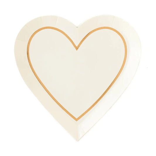 Bride To Be Heart 7" Plates