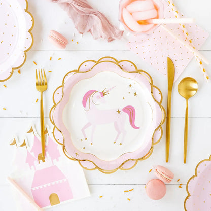 Princess Castle Shaped Guest Napkin