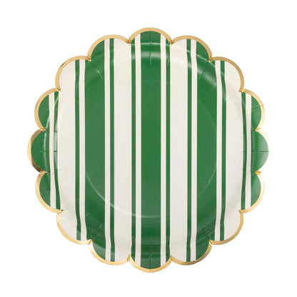 Tennis Striped Plate