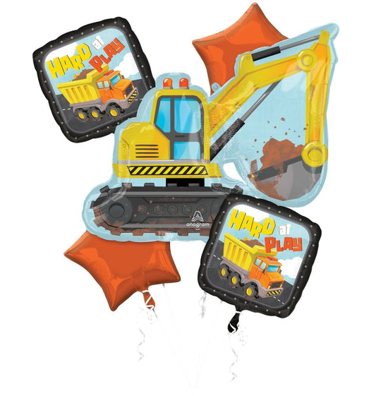 Construction Balloon Bouquet (Helium)