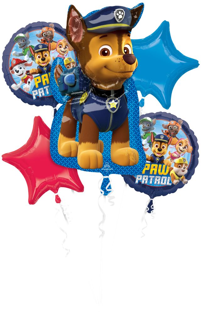 Paw Patrol Balloon Bouquet (Helium)