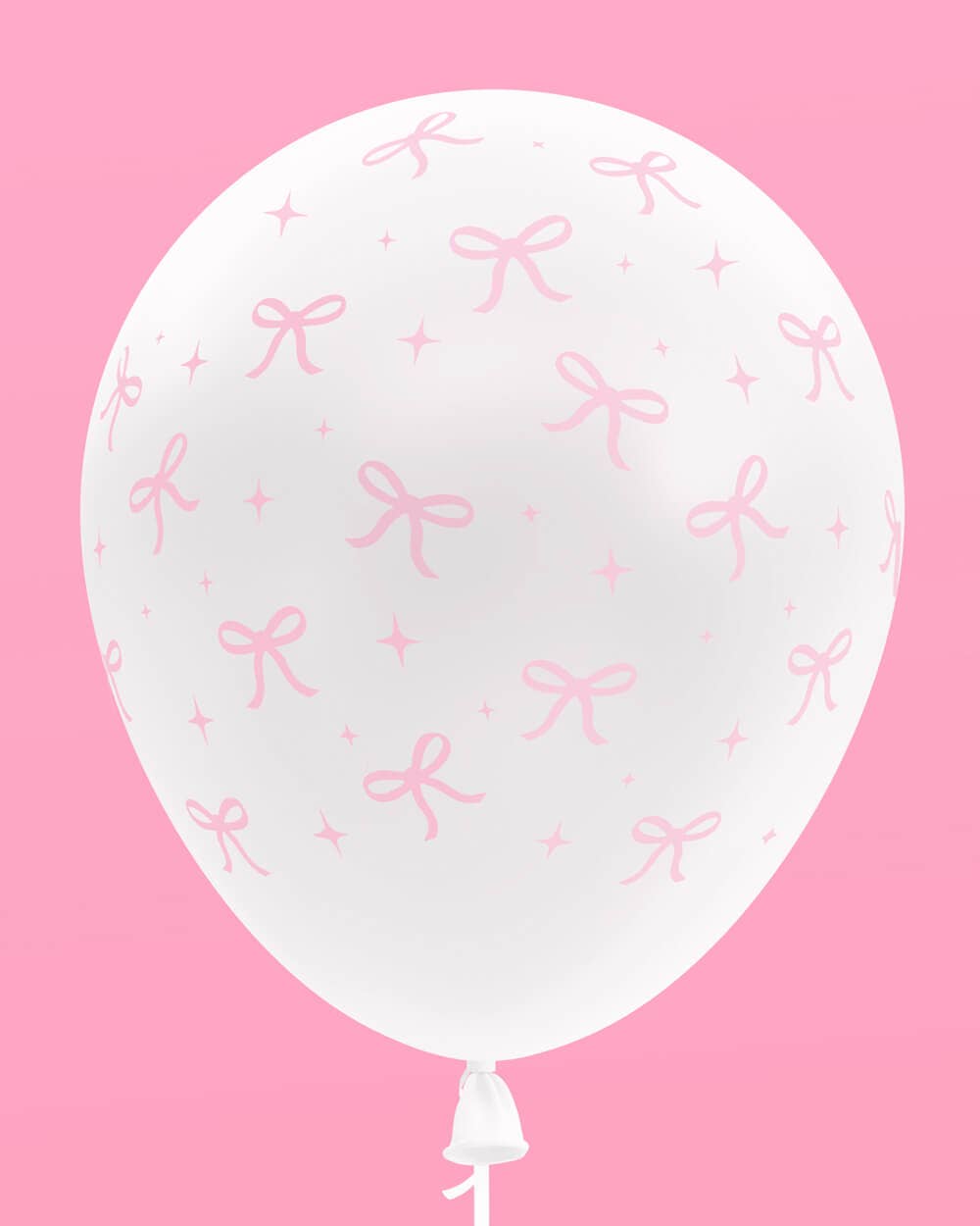 Pink Bow Latex Balloons, Balloon Arch, Bachelorette, Birthday