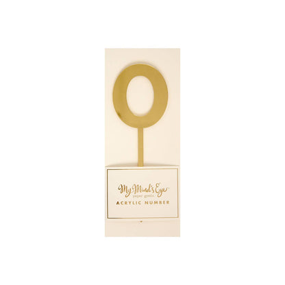 Basic Gold 
 Acrylic Number 0
