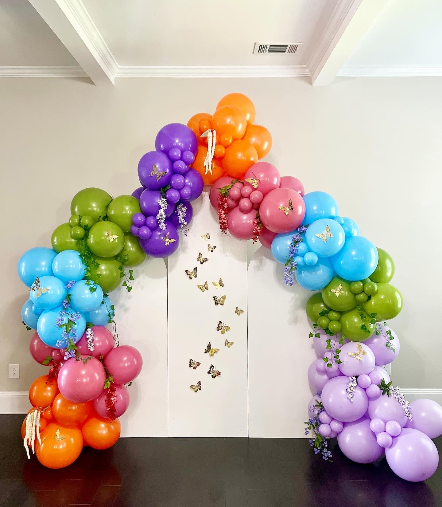 Floral / Greenery / Mylars Balloon Garlands