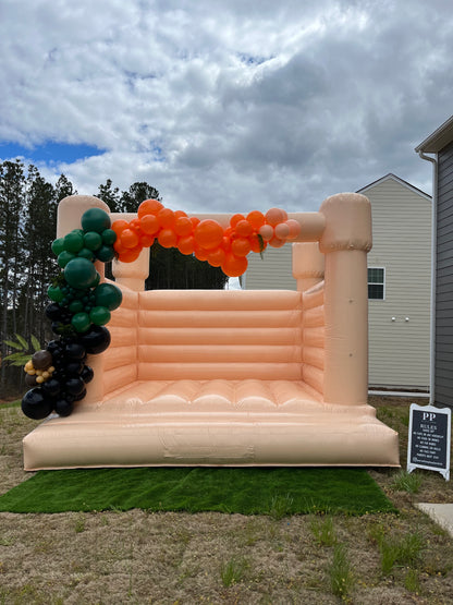 Balloons on Bounce House/Marquee Letters